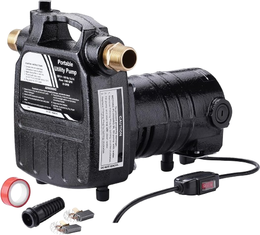 Water Transfer Utility Pump with ON/OFF Switch