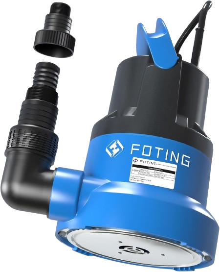 Submersible Water Pump with Stainless Steel Base