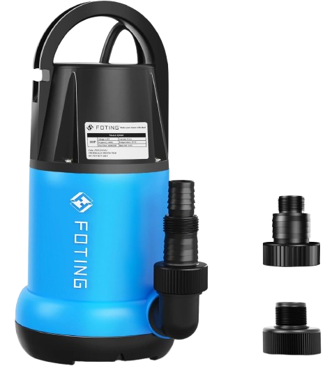 Water Pump Electric With 6ft Suction Hose Ki